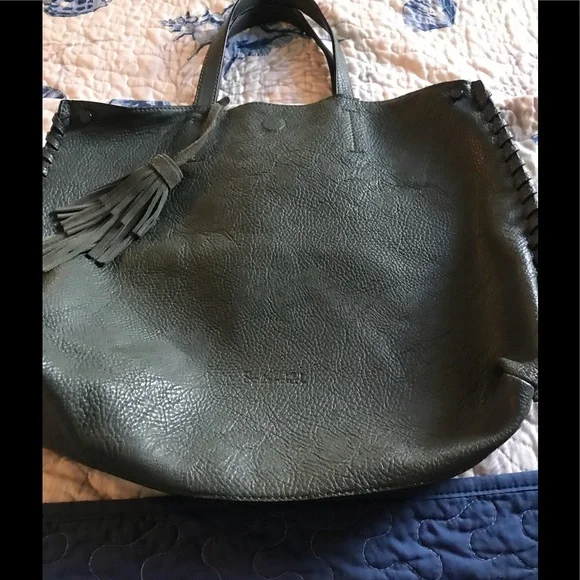 ASHTON TOTE BAG olive color - Picture 10 of 12